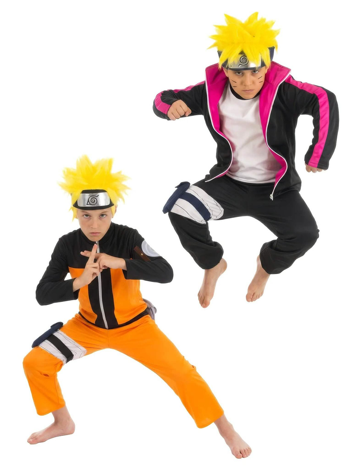 Paarkostüm Naruto™ und Boruto™ für Kinder