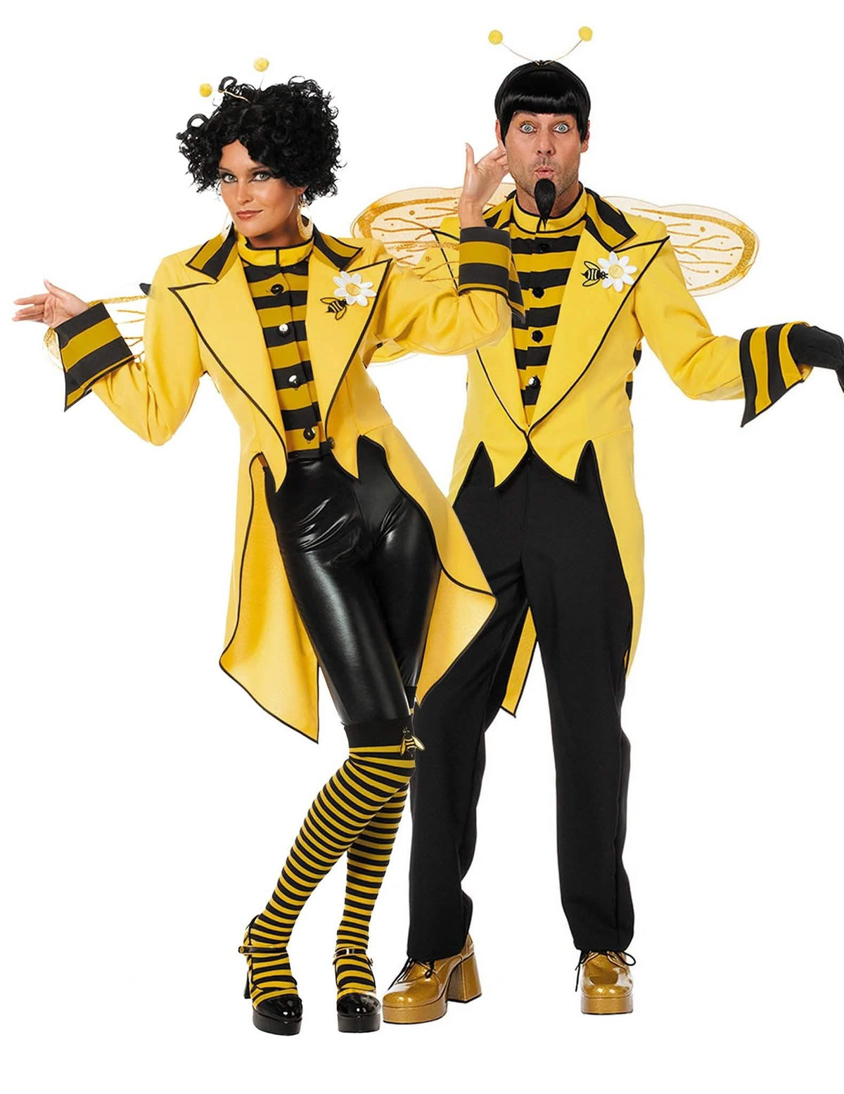 Paarkostüm Elegante Bienen für Erwachsene