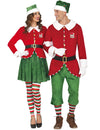 Weihnachtselfen-Partnerkostüm für Erwachsene