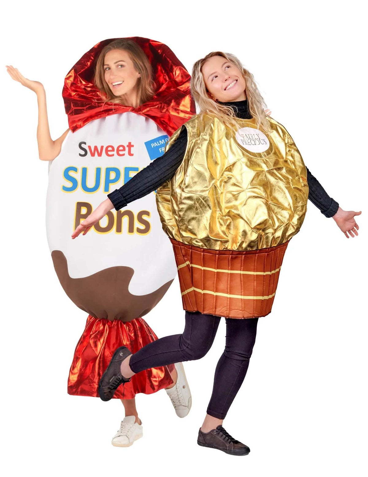 Schoko Bonbons Paarkostüm Erwachsene