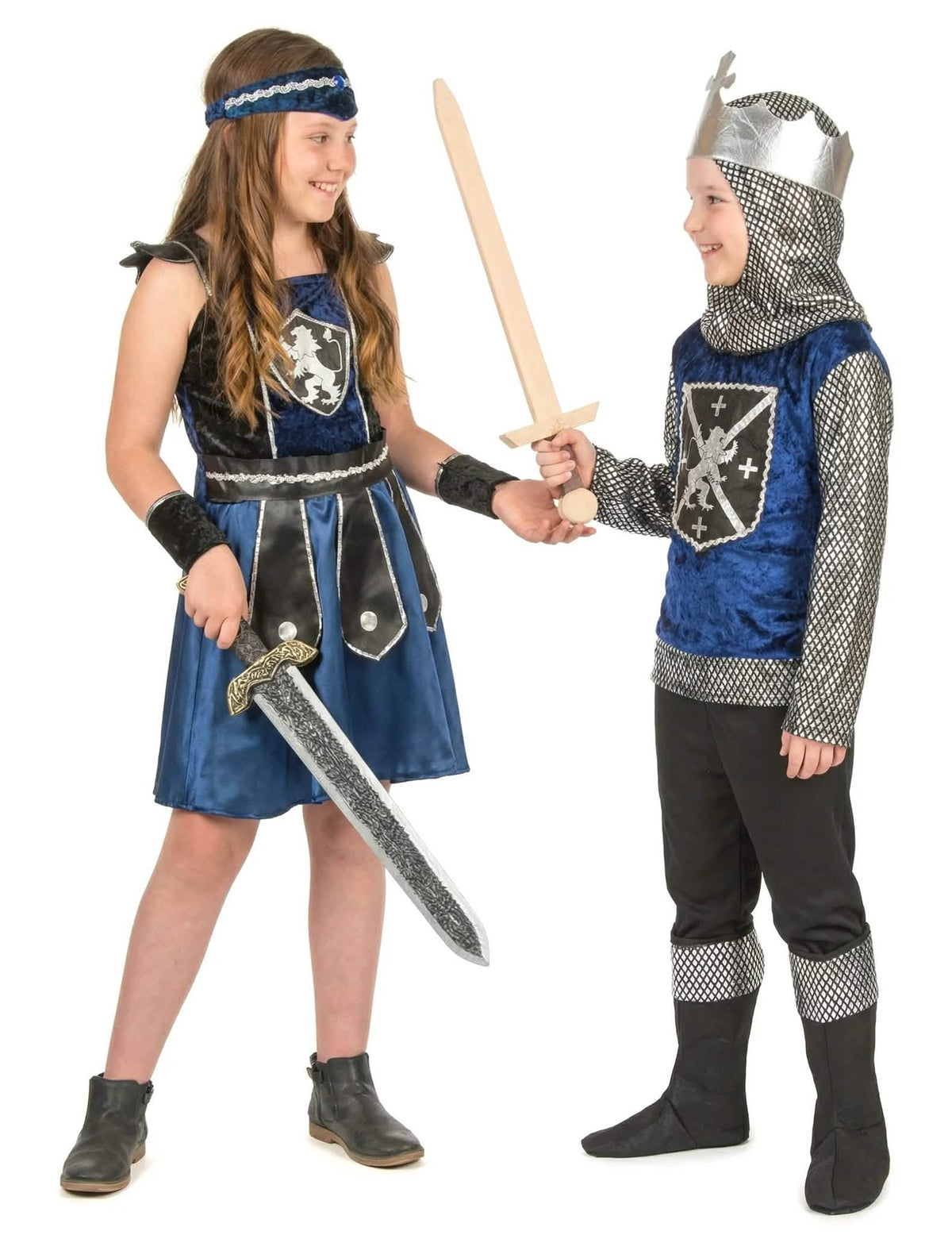 Ritter-Paarkostüm für Kinder