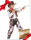 Cowboy-Kostüm Geschenke-Box 4-teilig für Kinder bunt