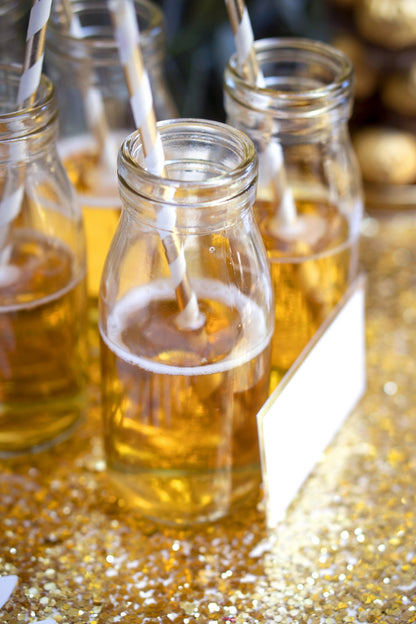 12 Glasflaschen Candy Bar