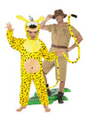 Marsupilami™ und Forscher Partnerkostüm für Eltern und Kinder