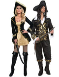 Piraten-Paarkostüme für Fasching