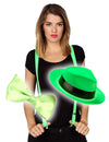 Accesssoire Set grün fluoreszierend erwachsene