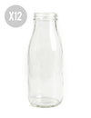 12 Candy Bar Fläschchen aus Glas