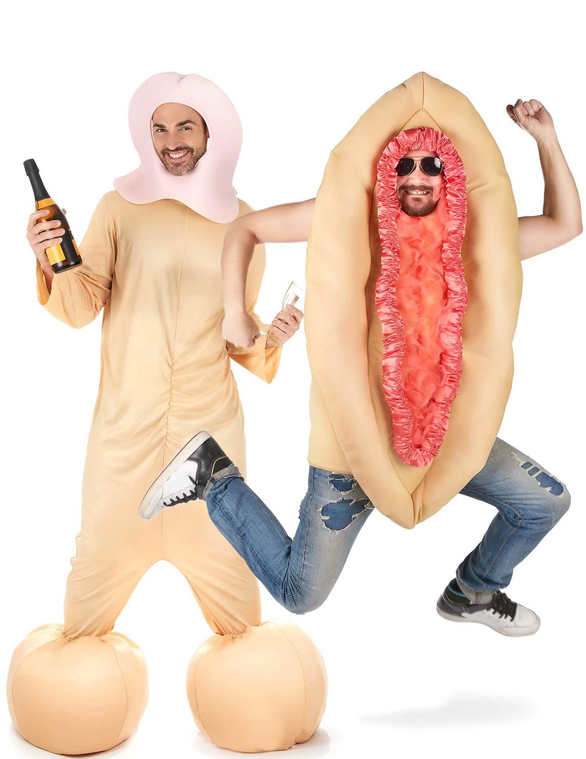 Penis und Vagina Kostüm für Erwachsene