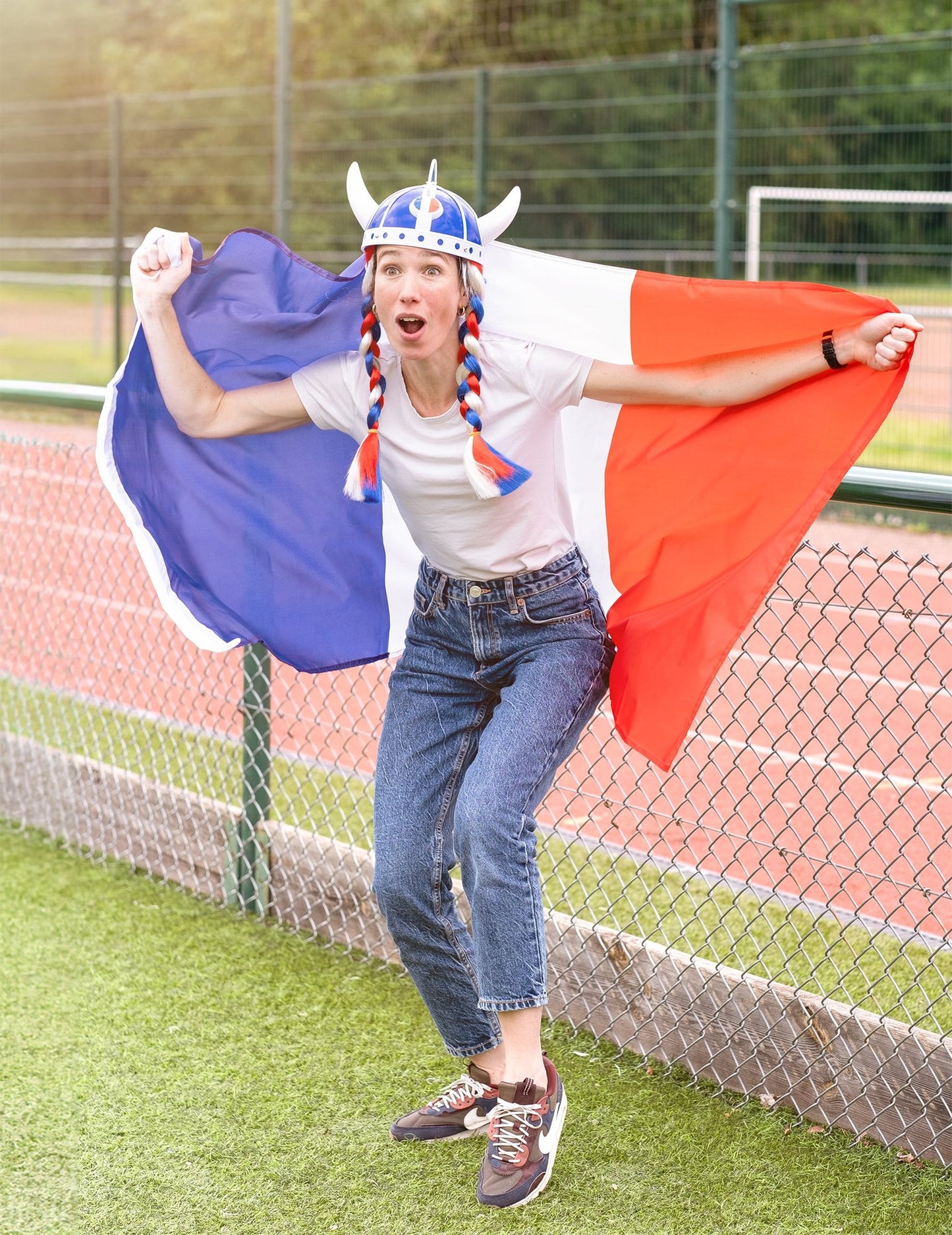 Dekoration für Fanraum Frankreich