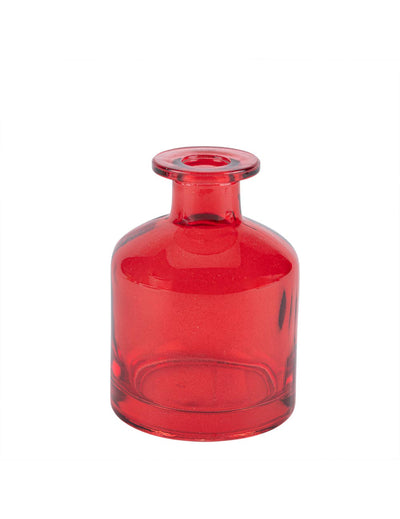 Rote Glasvase 39 cl - 8 x 11 cm