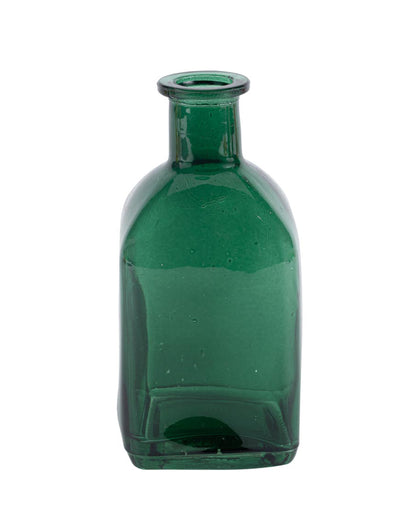 Dunkelgrüne Glasvase 29 cl