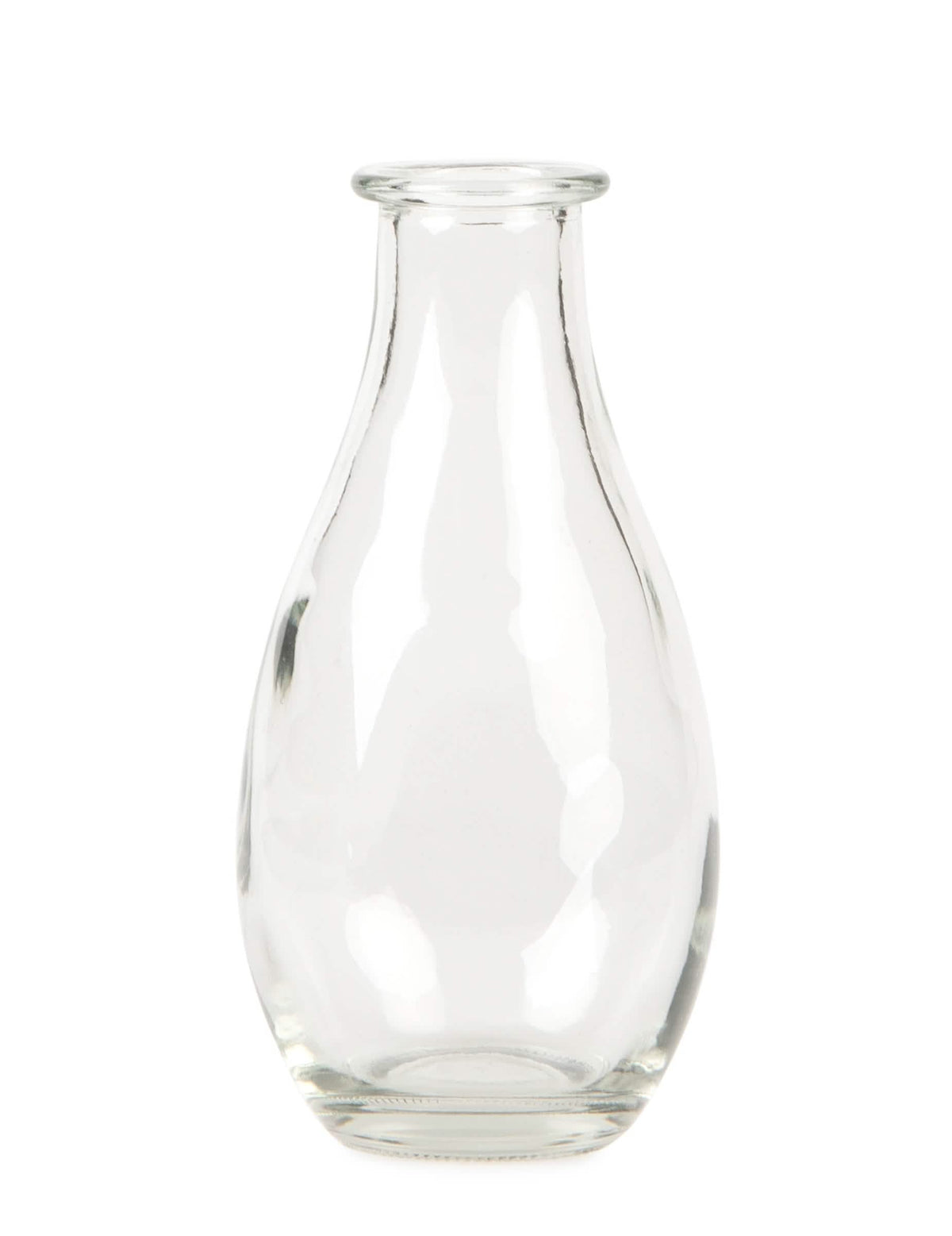 Transparente Glas-Solitärvase für Tischdeko