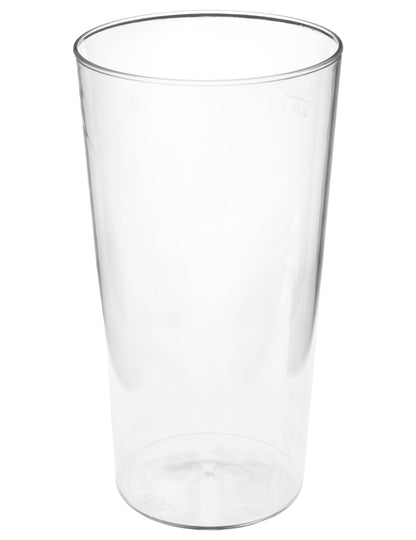 Kunststoff-Bierglas konisch durchsichtig 60 cl