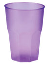 Trinkbecher lilafarben mattiert Kunststoff 42cl