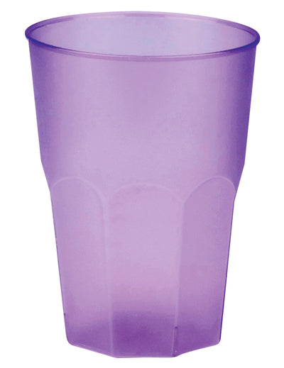 Gobelet plastique givré lilas 42 cl