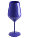 Plastik-Weinglas Dunkelblau 47cl - Stielglas