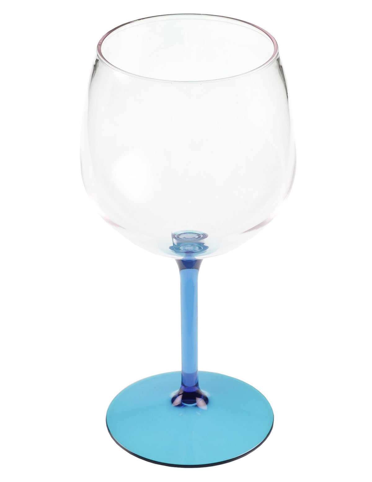 Blaues Cocktail-Ballonglas aus Kunststoff - 58,2 cl