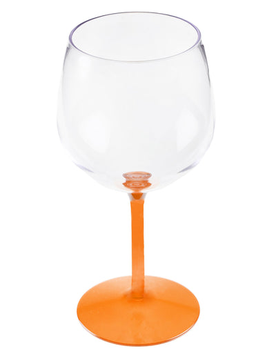 Verre ballon cocktail plastique orange 58,2 cl