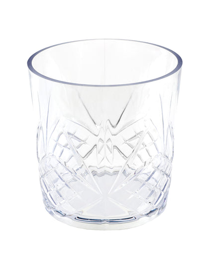 Trinkglas aus transparentem Kunststoff 32,5 cl