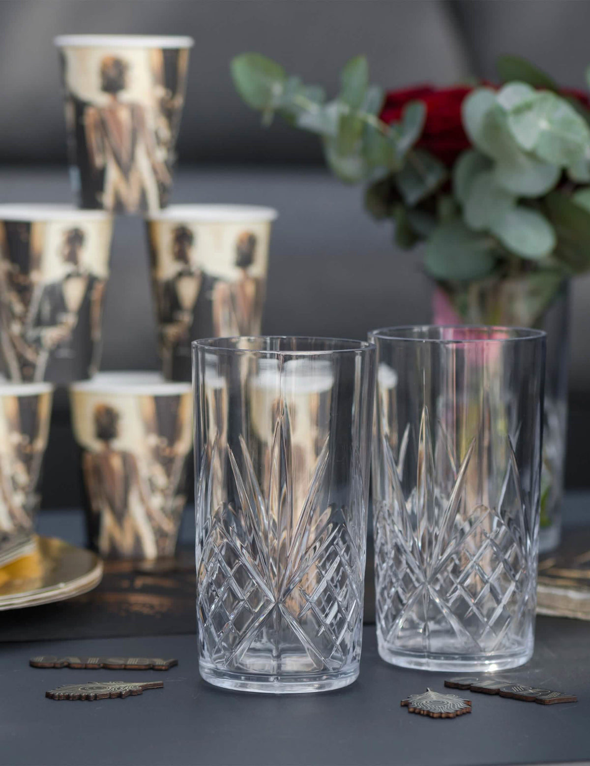 Plastikglas transparent 60 cl