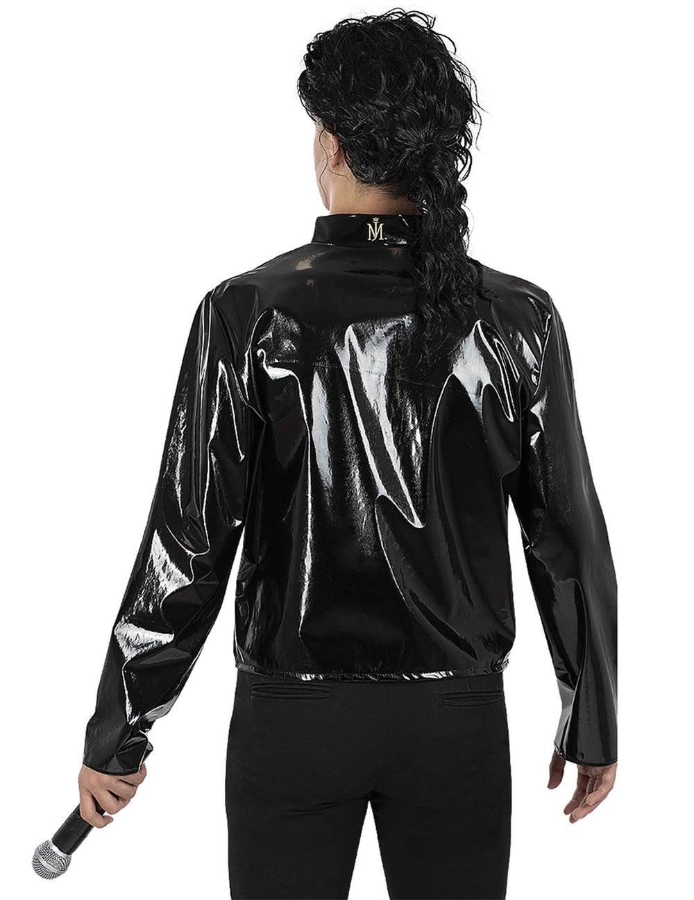 Vue de dos de la veste Michael Jackson pour adulte