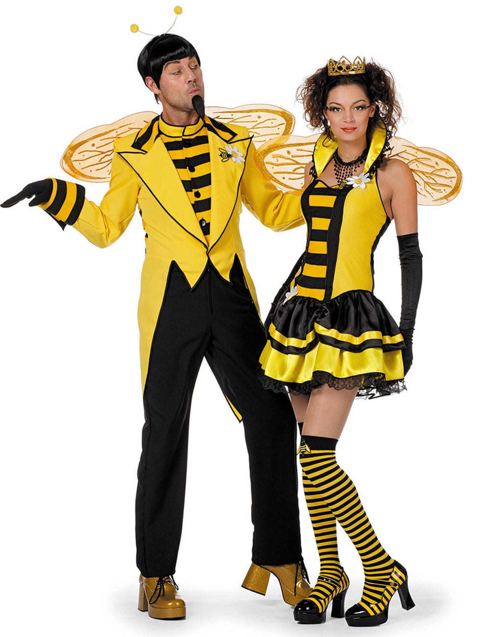 Mise en situation de la veste queue de pie abeille