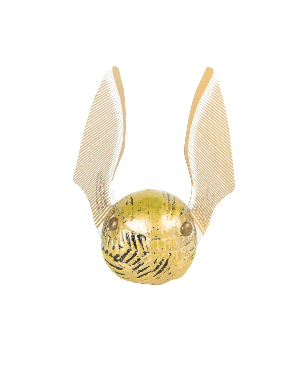 Vorderansicht des Zubehörs Harry Potter Farbe Gold